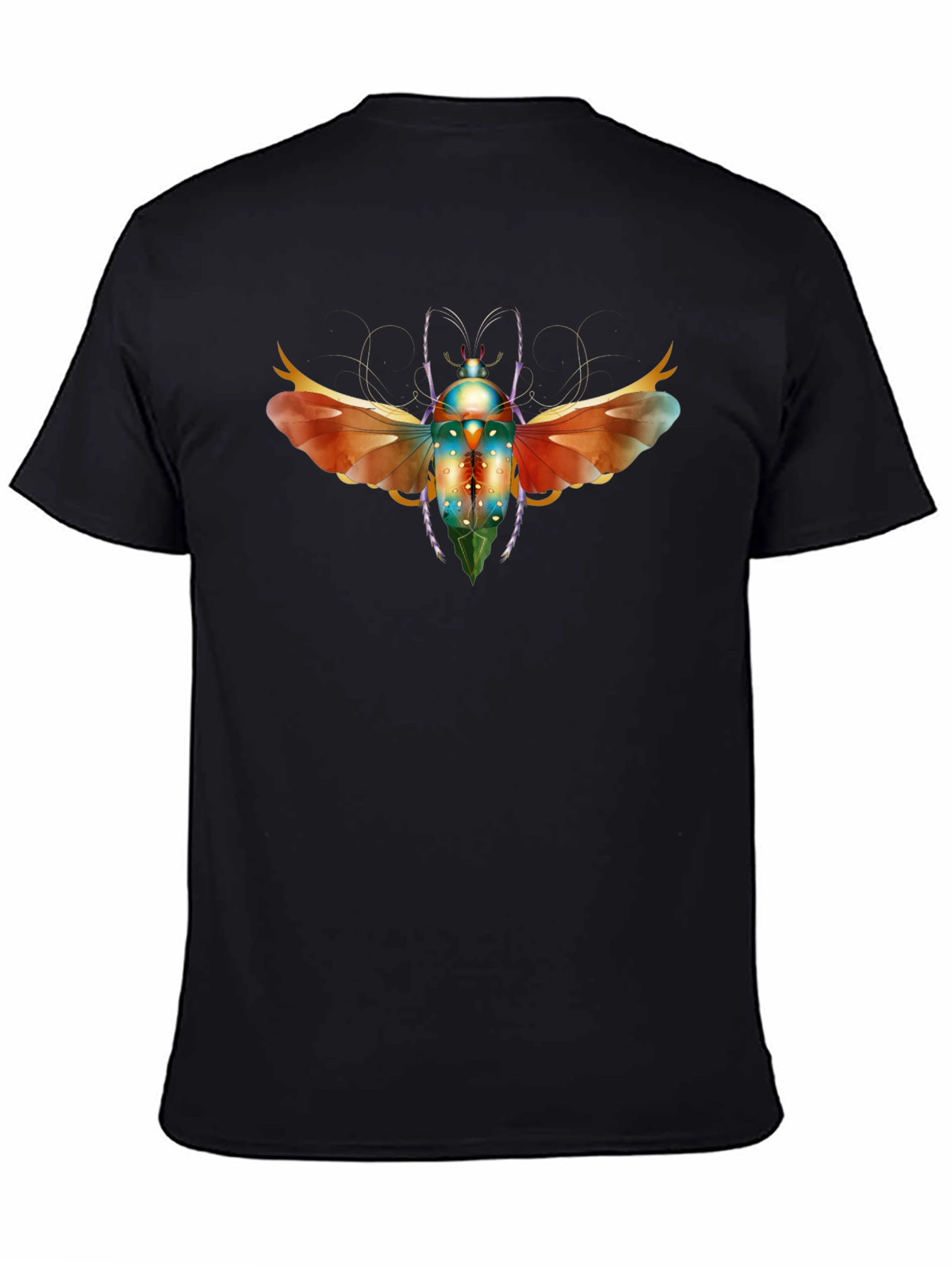 Bug Graphic Tee - Mens Black T-Shirt