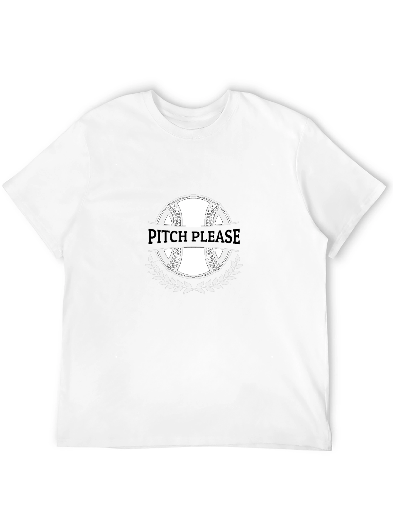 Pitch Please Baseball Graphic Tee