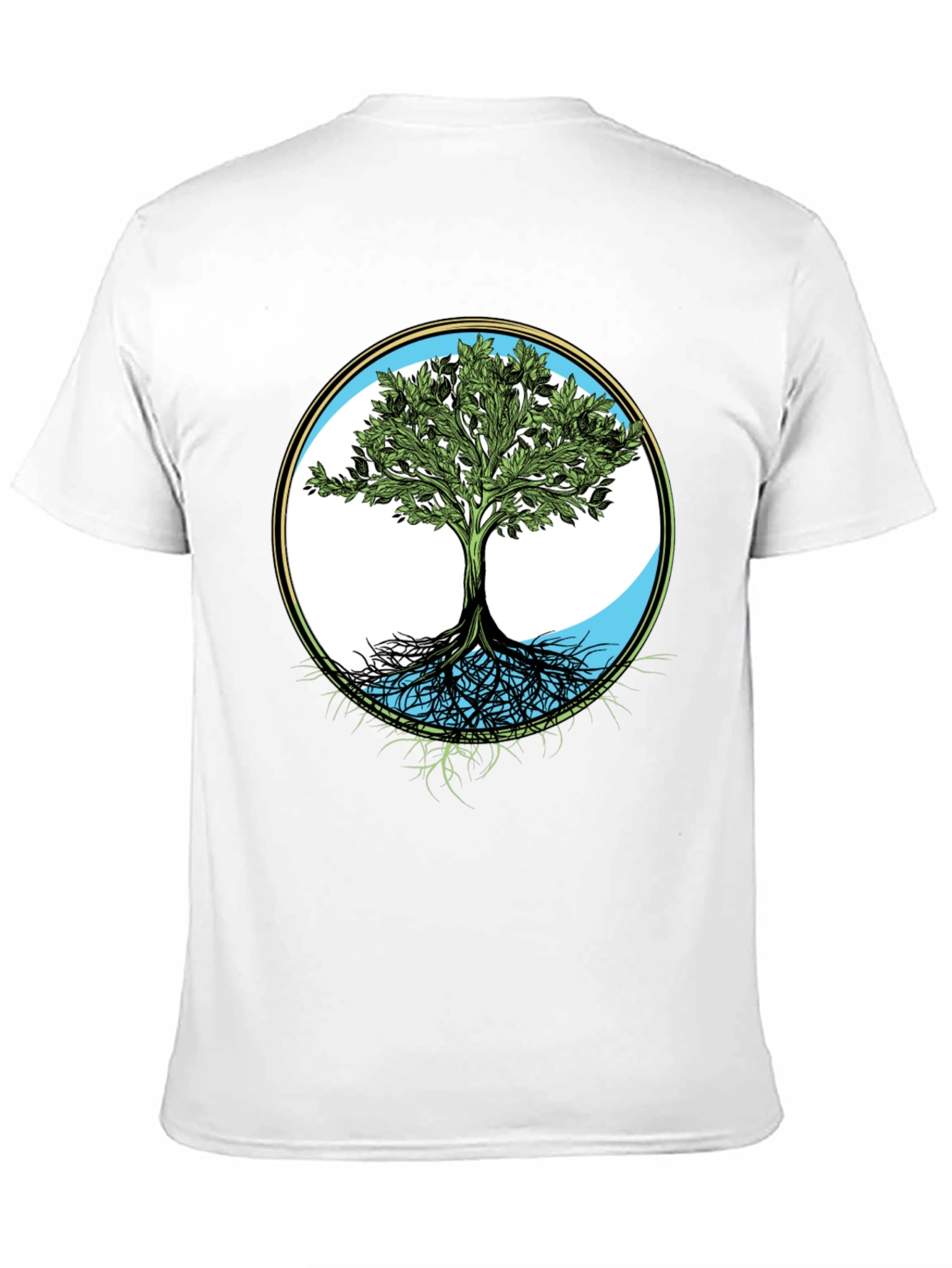 Tree of Life Graphic Tee - Black Casual T-Shirt