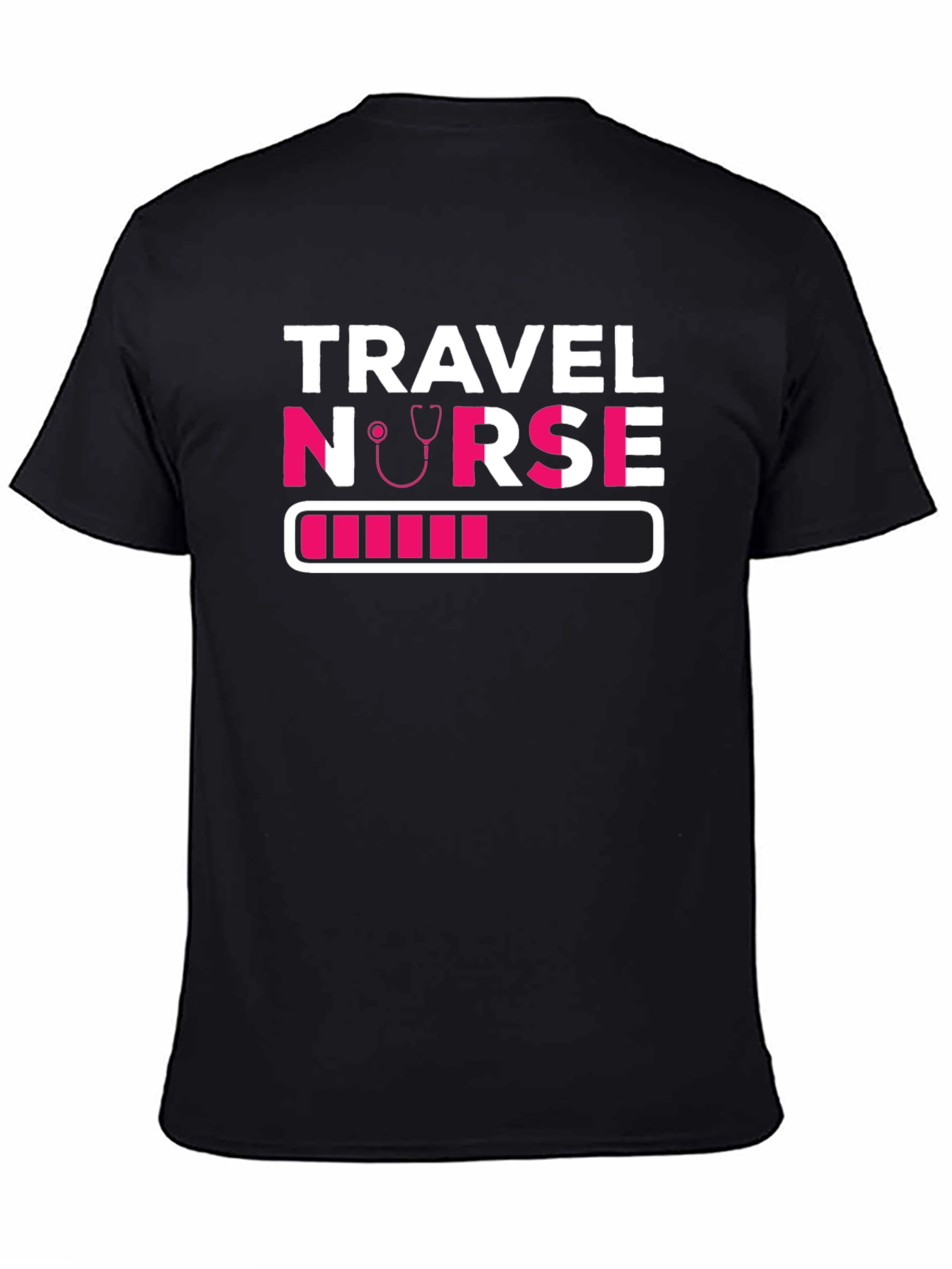 Travel Nurse Loading T-Shirt - Pink Design