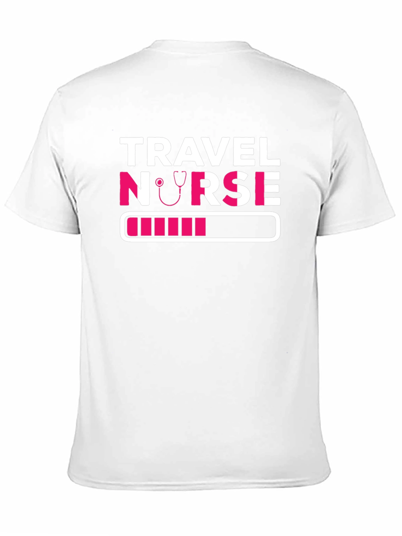 Travel Nurse Loading T-Shirt - Pink Design