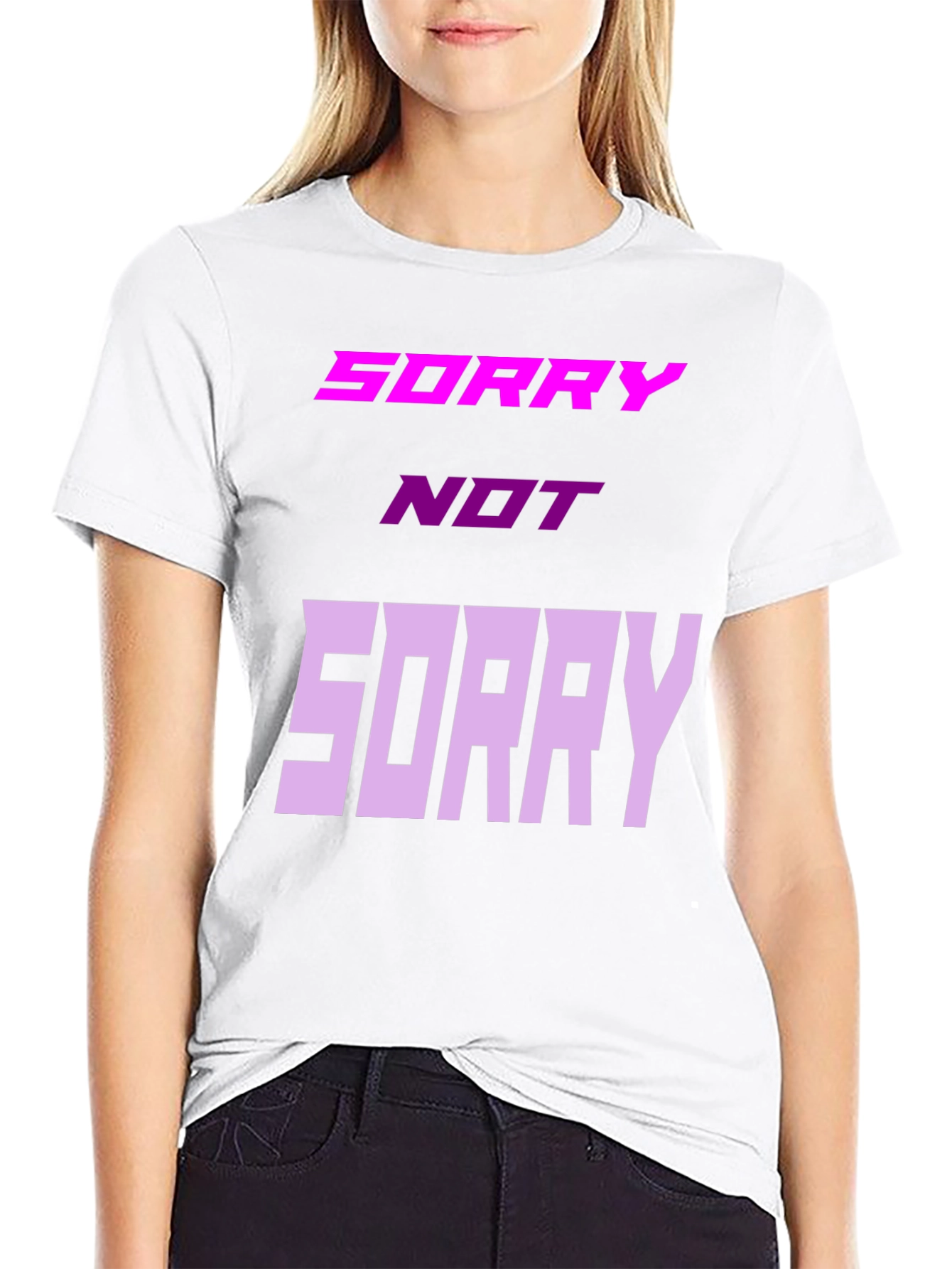 Sorry Not Sorry Graphic Tee - Unisex