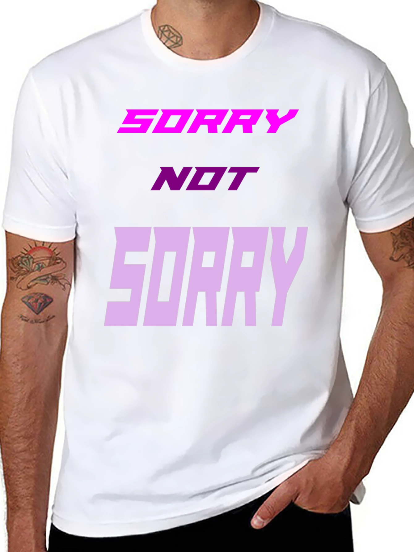 Sorry Not Sorry Graphic Tee - Unisex