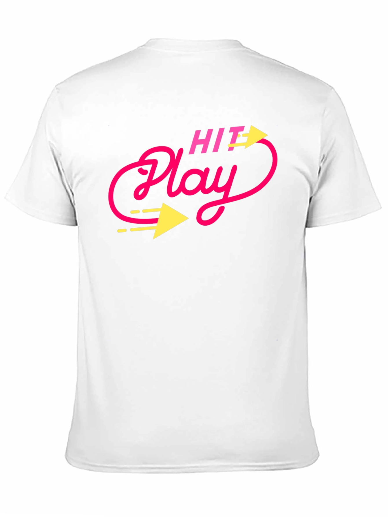 Hit Play Graphic Tee - Retro Style