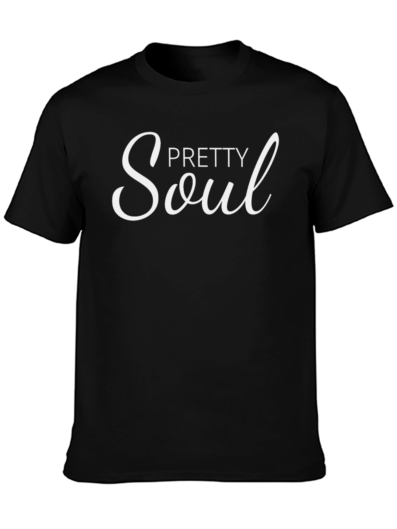 Pretty Soul Black T-Shirt - Stylish Casual Wear