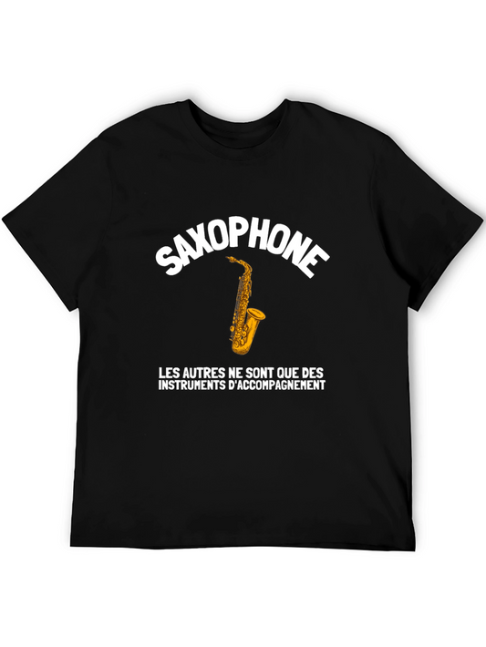Saxophone T-Shirt - Music Lovers Apparel