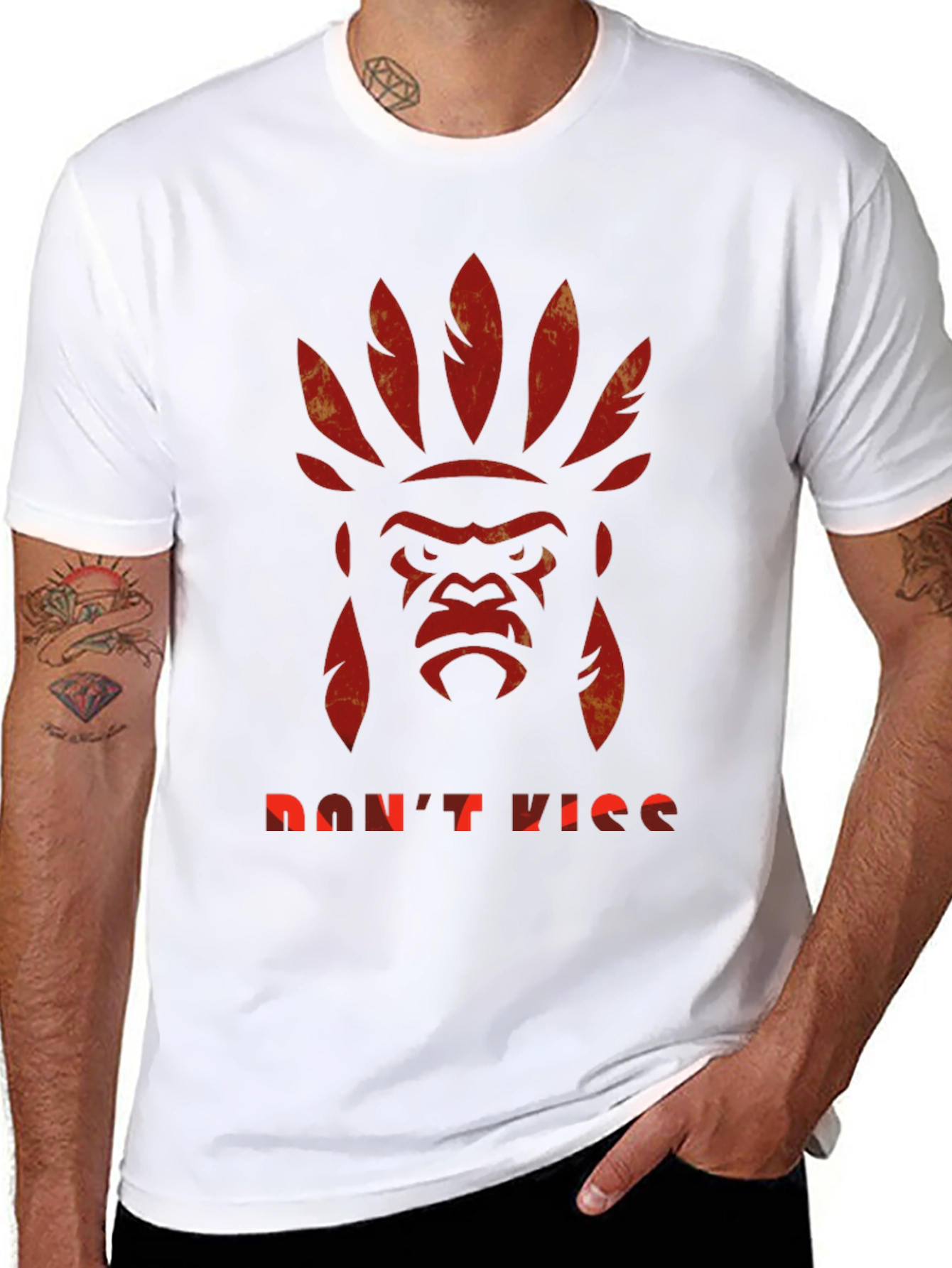Dont Kiss Gorilla T-Shirt