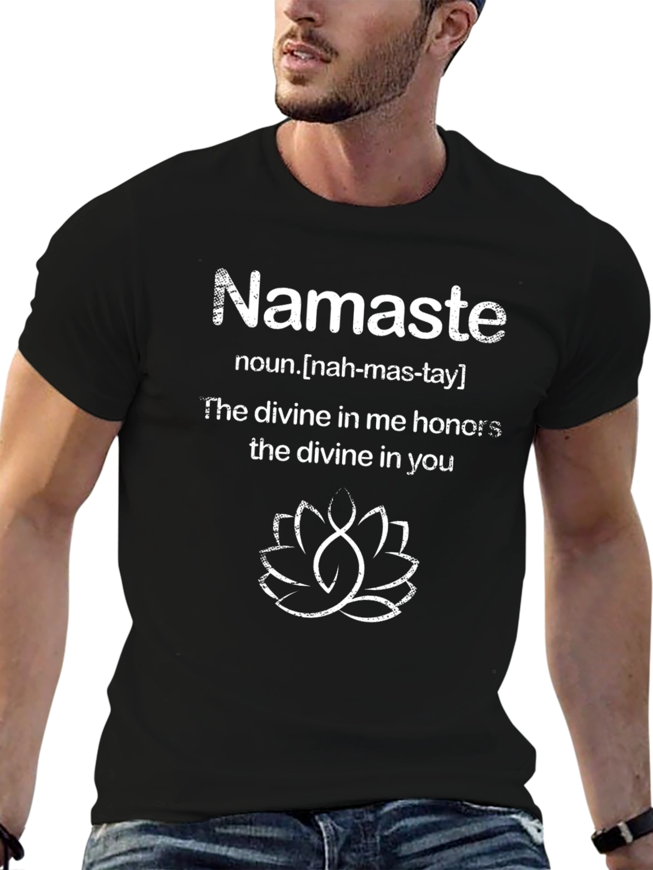 Namaste Definition Graphic T-Shirt