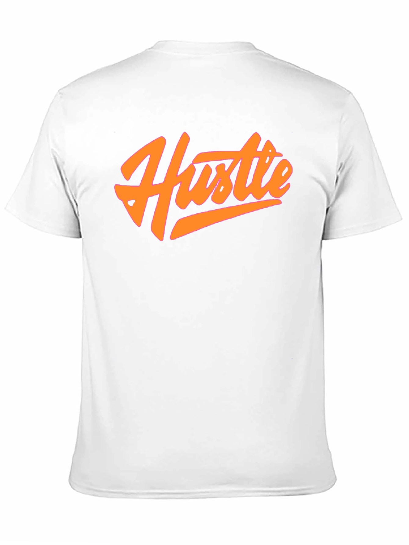 Hustle Graphic Tee - Black Casual T-Shirt