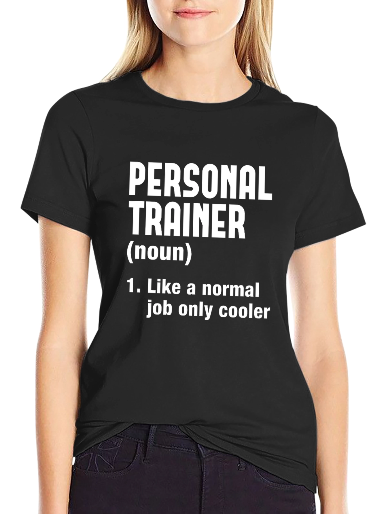 Personal Trainer Definition Graphic Tee - Cool Job Shirt