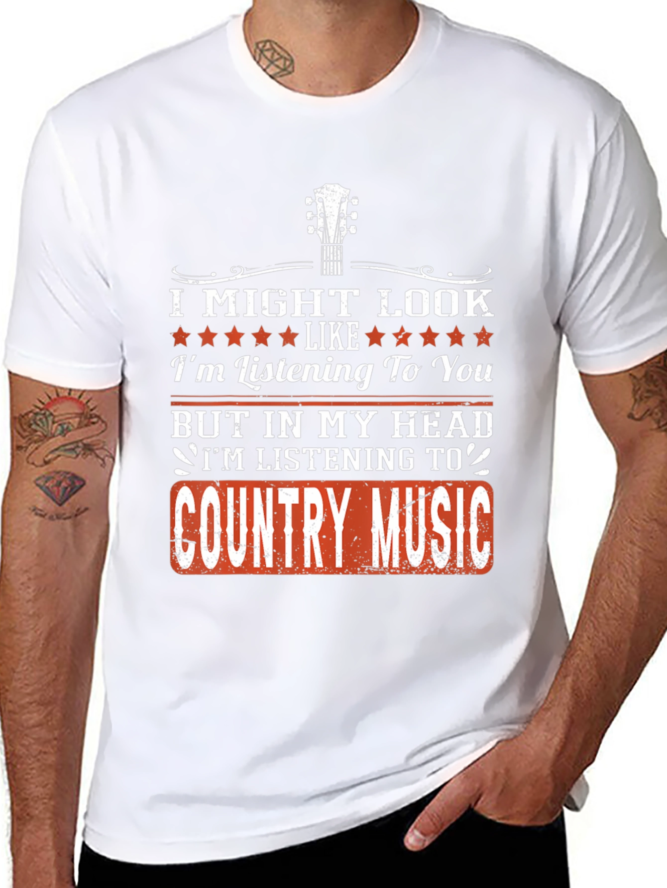 Country Music Lover Graphic Tee