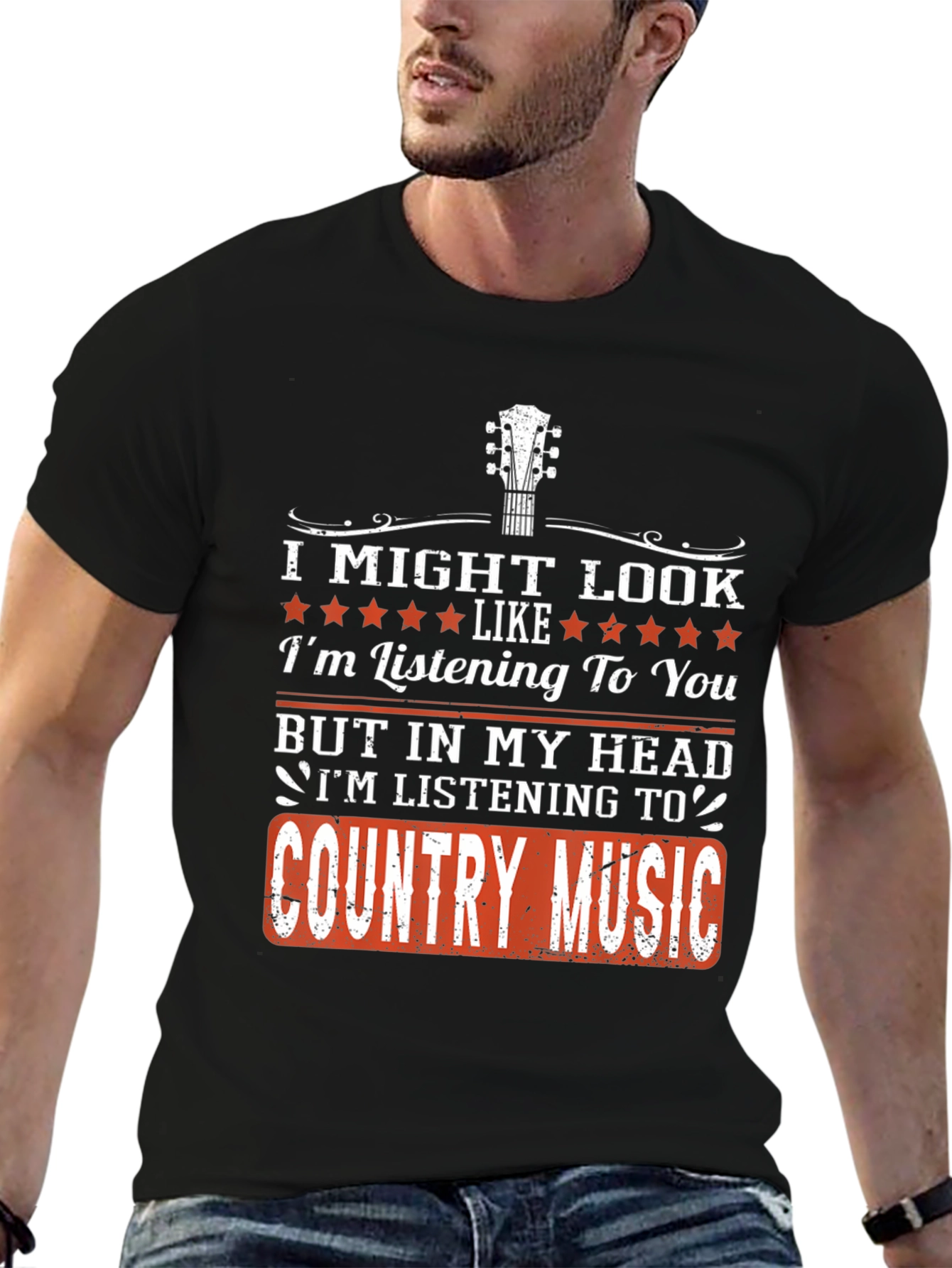 Country Music Lover Graphic Tee