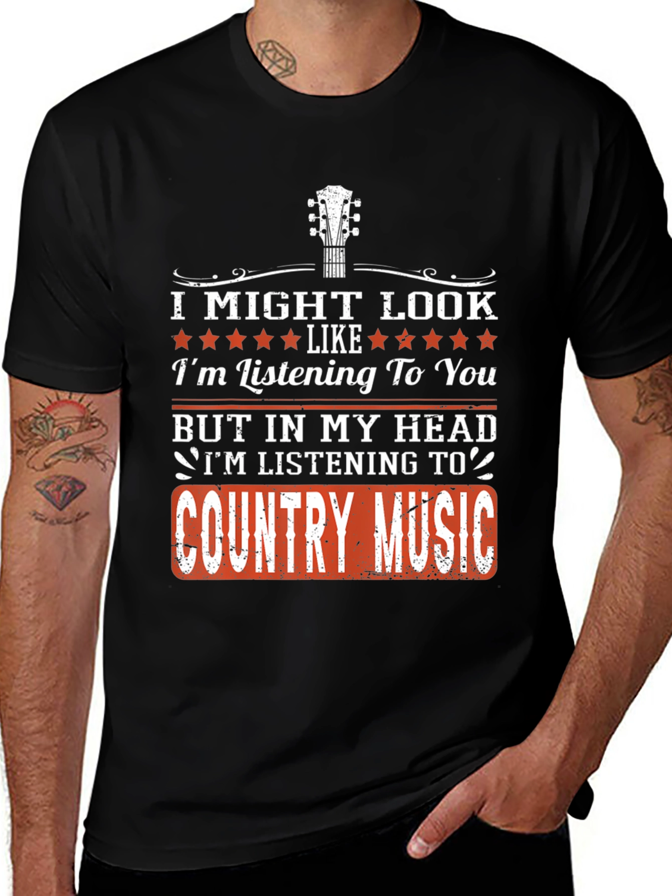 Country Music Lover Graphic Tee