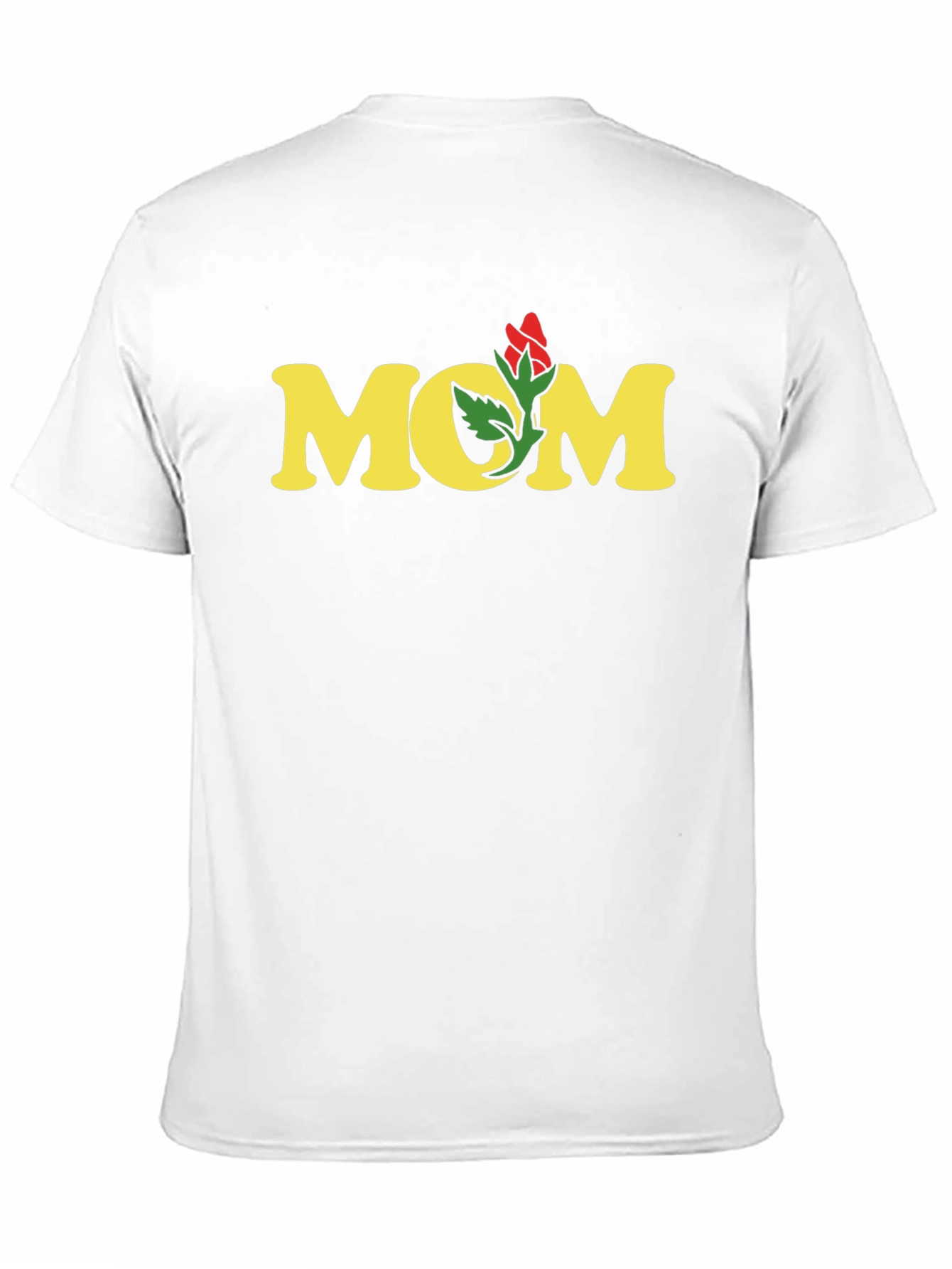 Mom Rose Graphic Tee - Soft Cotton Blend Shirt