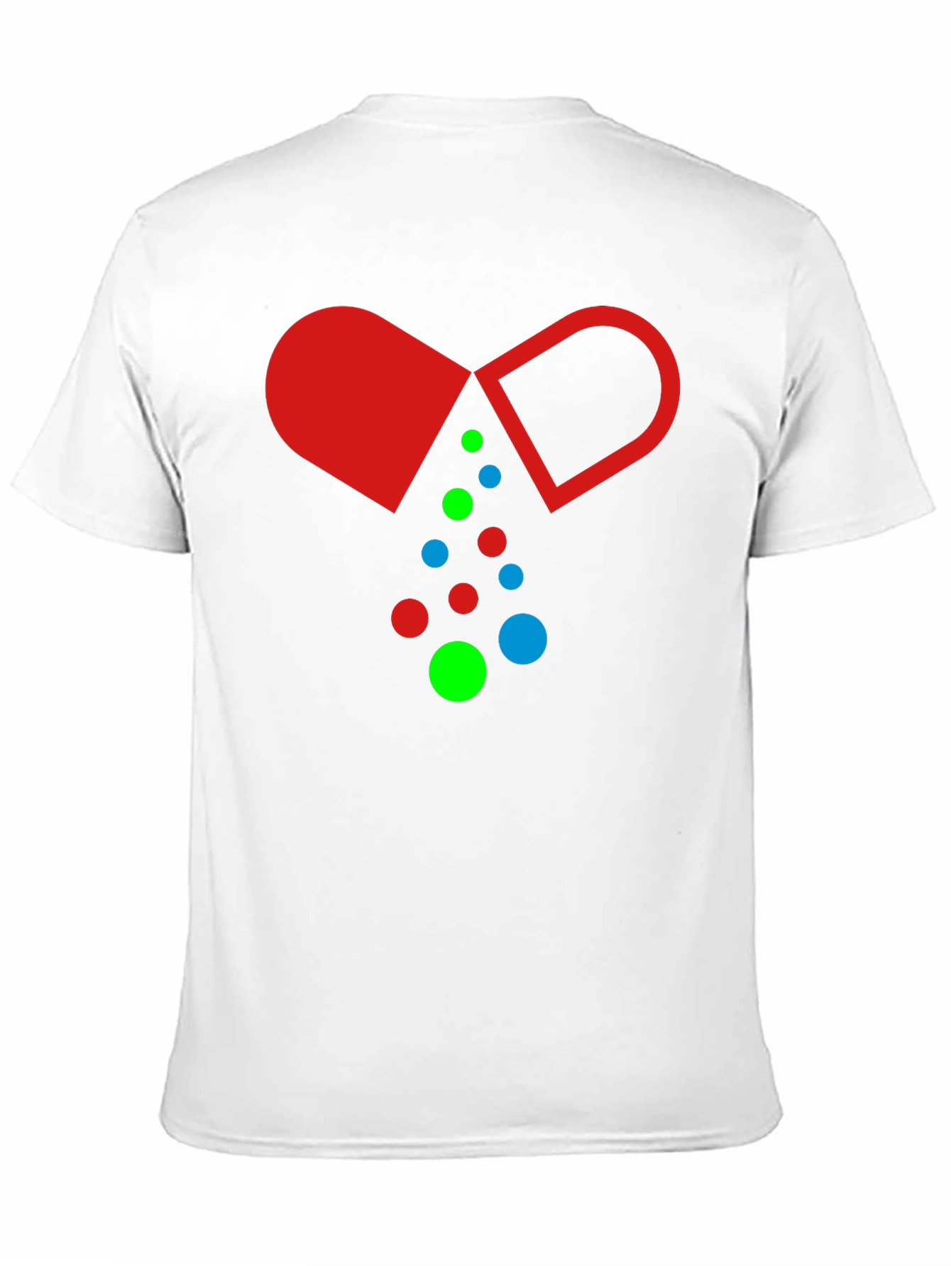 Pill Graphic Tee - Novelty Capsule Design