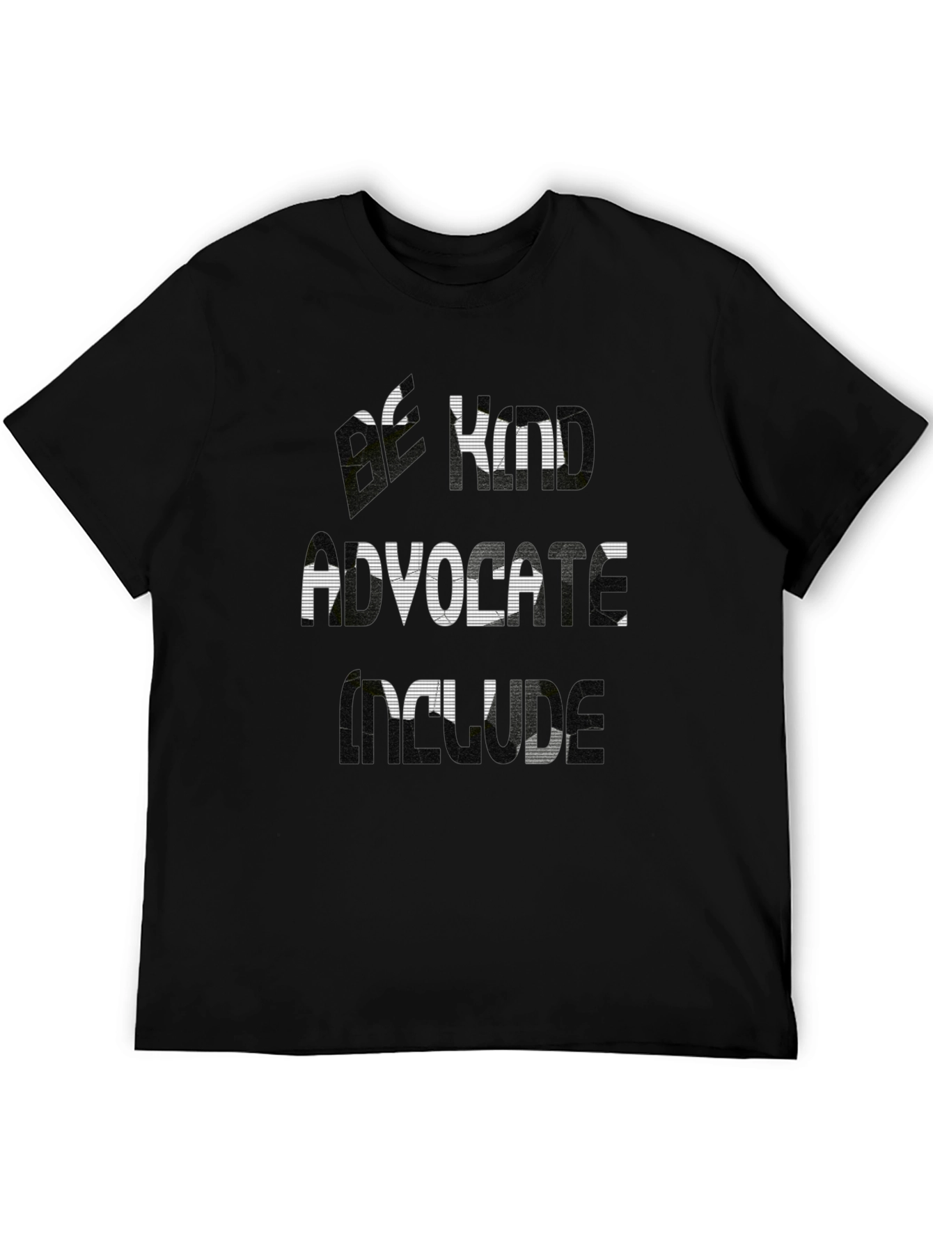 Kind Advocate Skills Black Graphic Tee