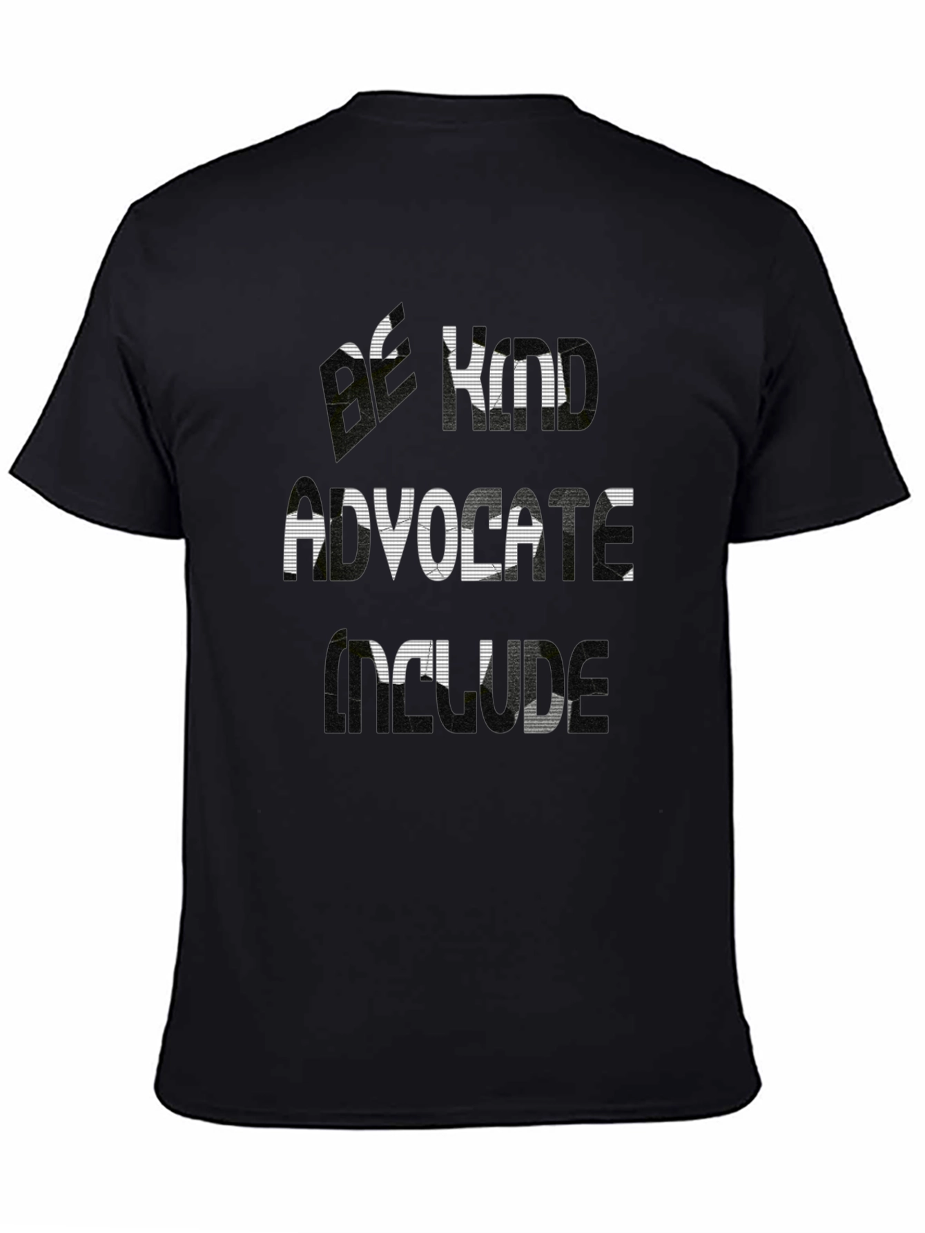 Kind Advocate Skills Black Graphic Tee
