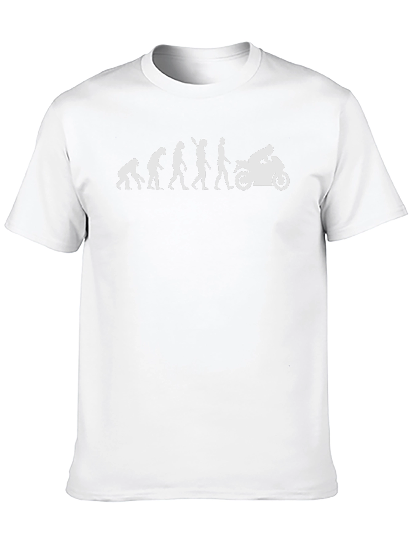 Evolution of Motorcycle T-Shirt - Black