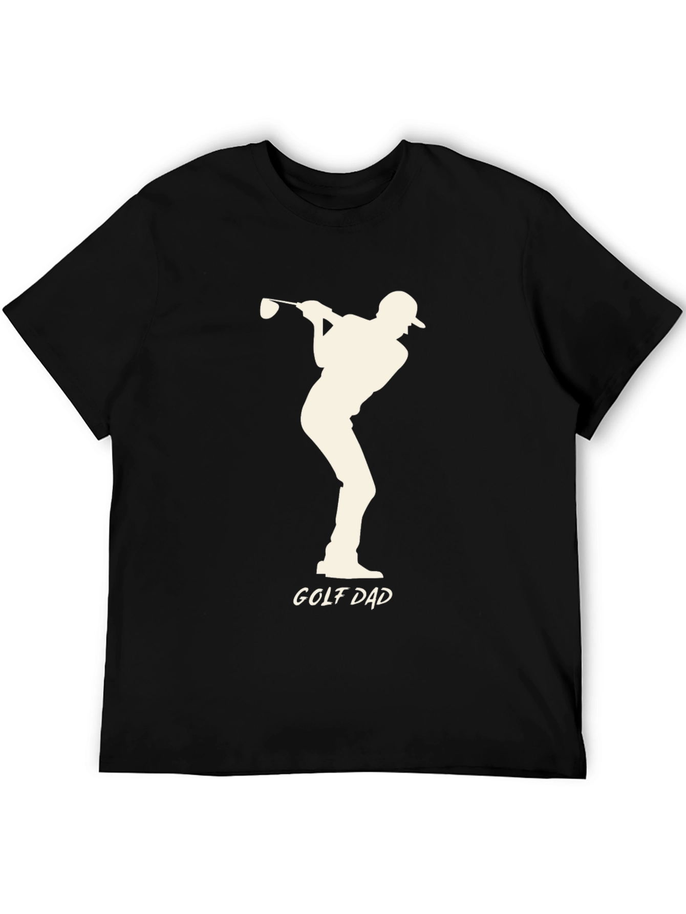 Golf Dad T-Shirt - Black