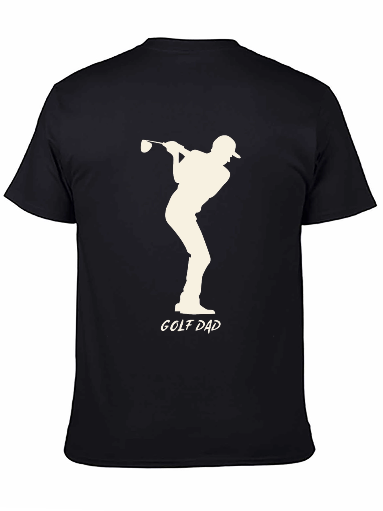 Golf Dad T-Shirt - Black