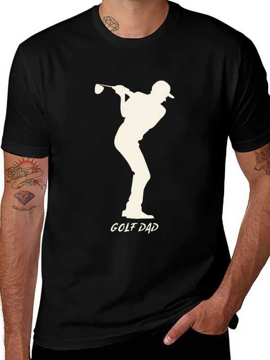 Golf Dad T-Shirt - Black
