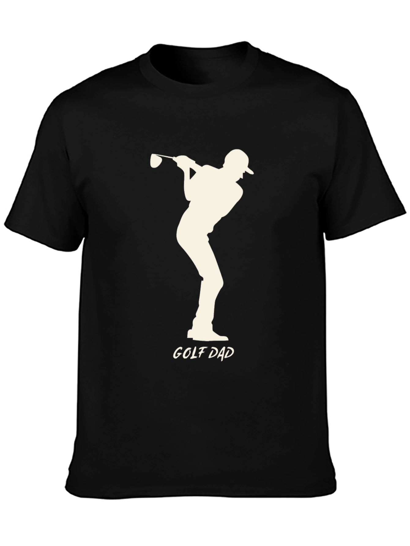 Golf Dad T-Shirt - Black