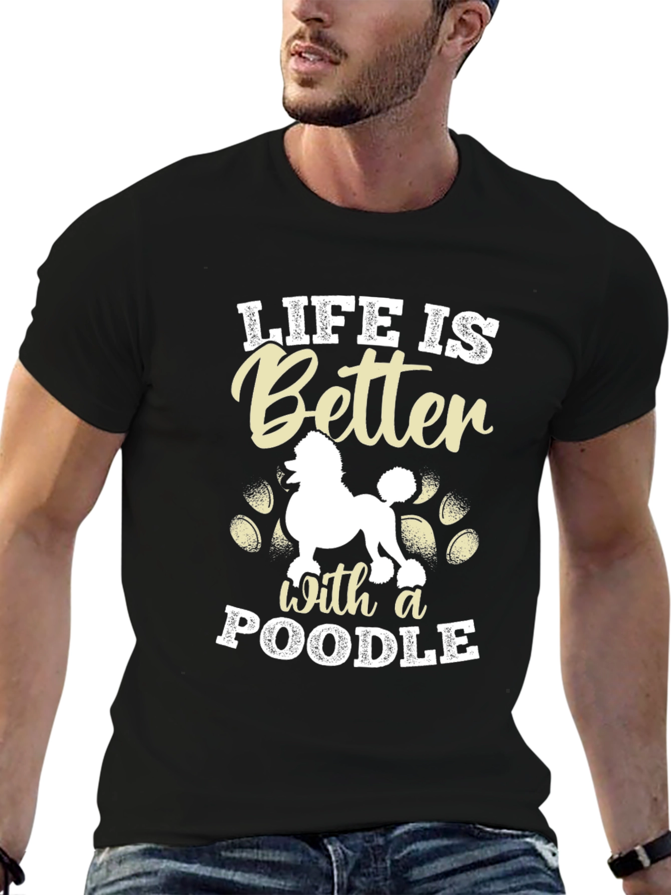 Life Is Better With A Poodle T-Shirt
