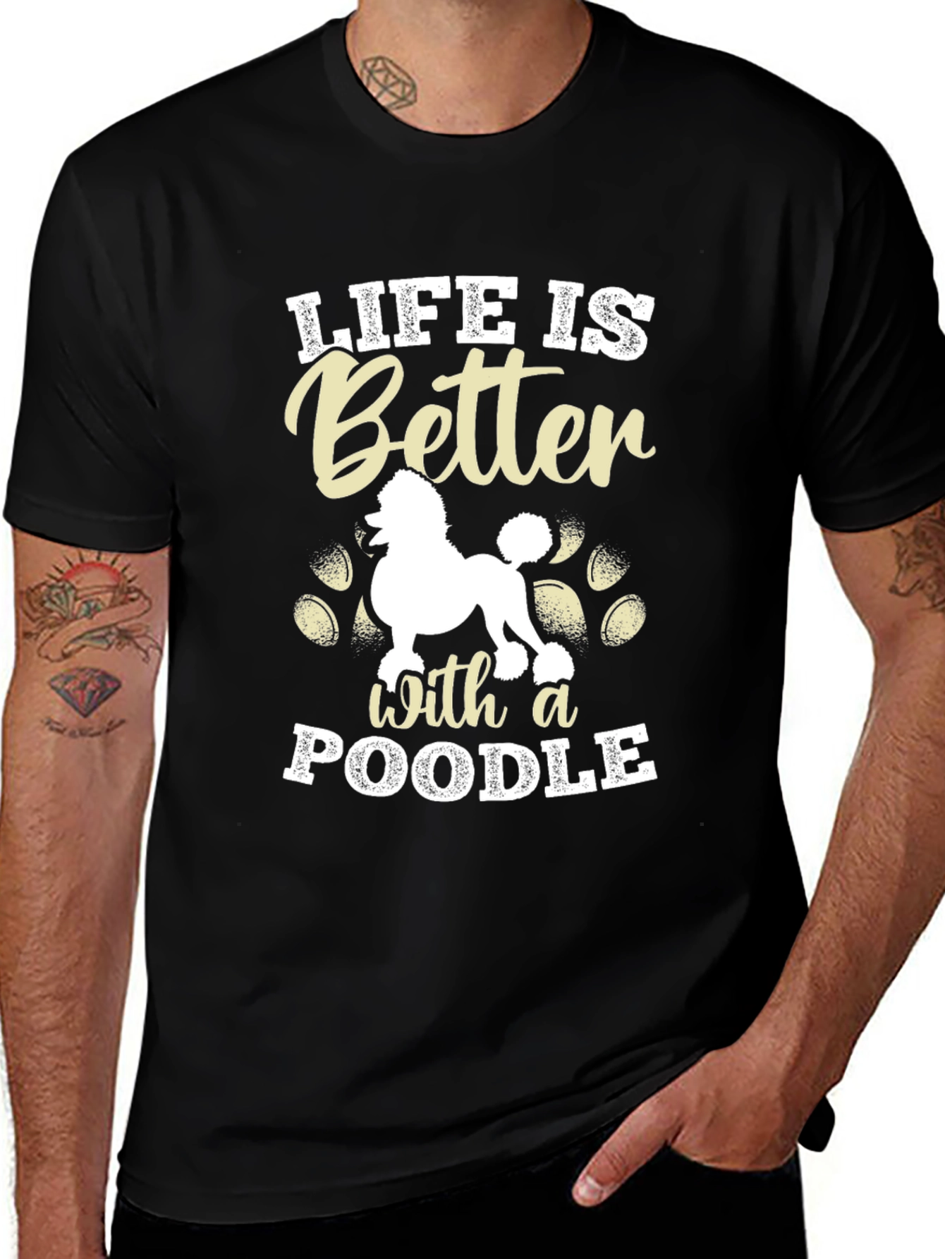 Life Is Better With A Poodle T-Shirt