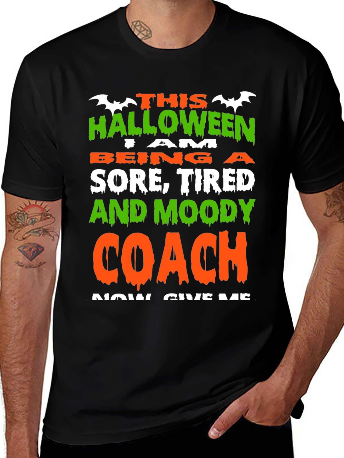 Halloween Moody Coach T-Shirt