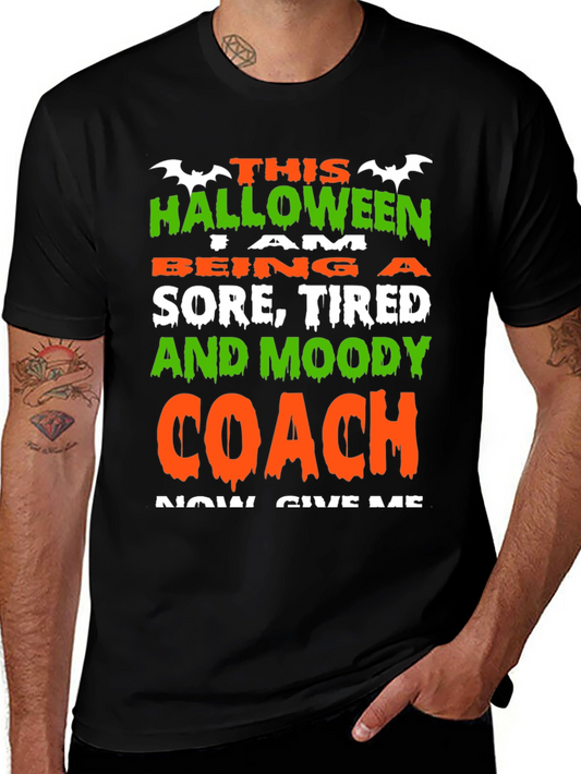 Halloween Moody Coach T-Shirt