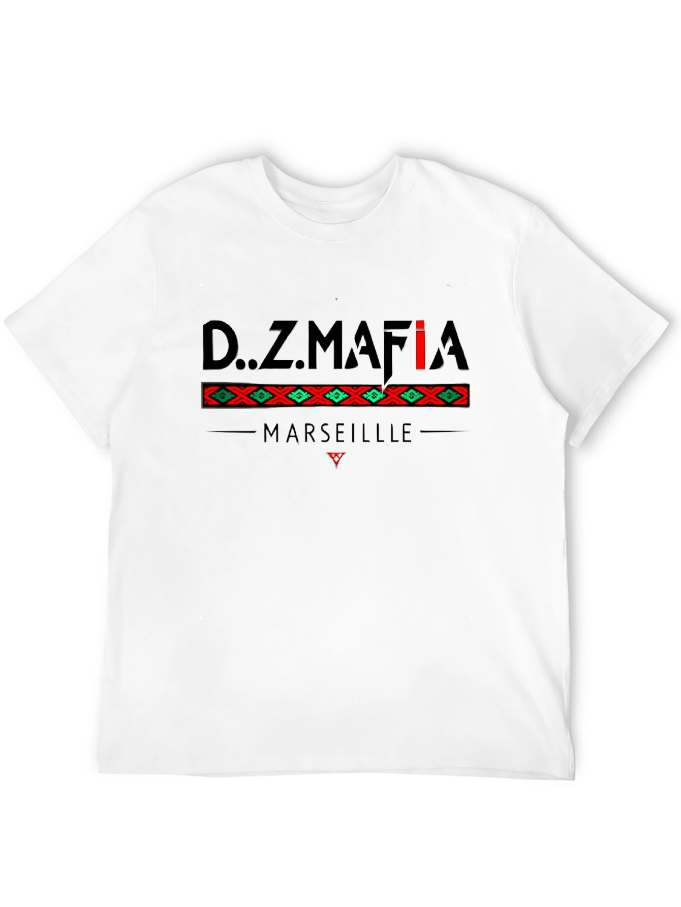 DZ Mafia Marseille Graphic T-Shirt - Black
