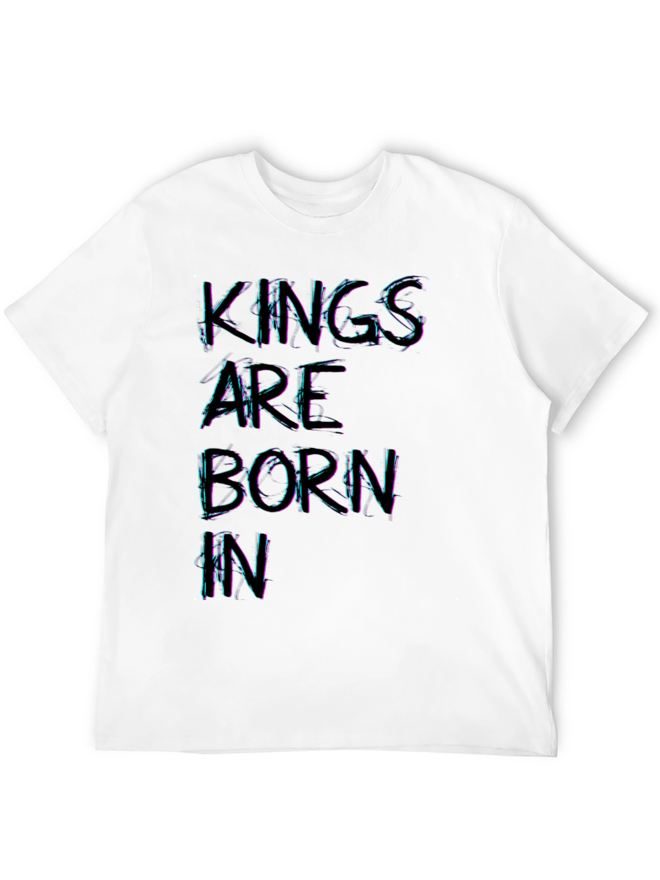 Kings are Born In T-Shirt - Black
