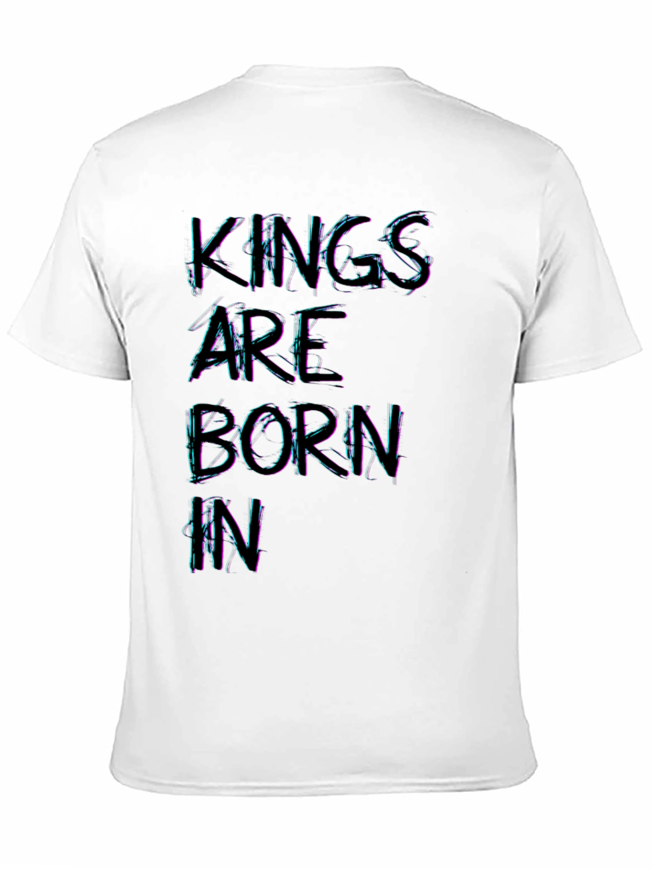 Kings are Born In T-Shirt - Black