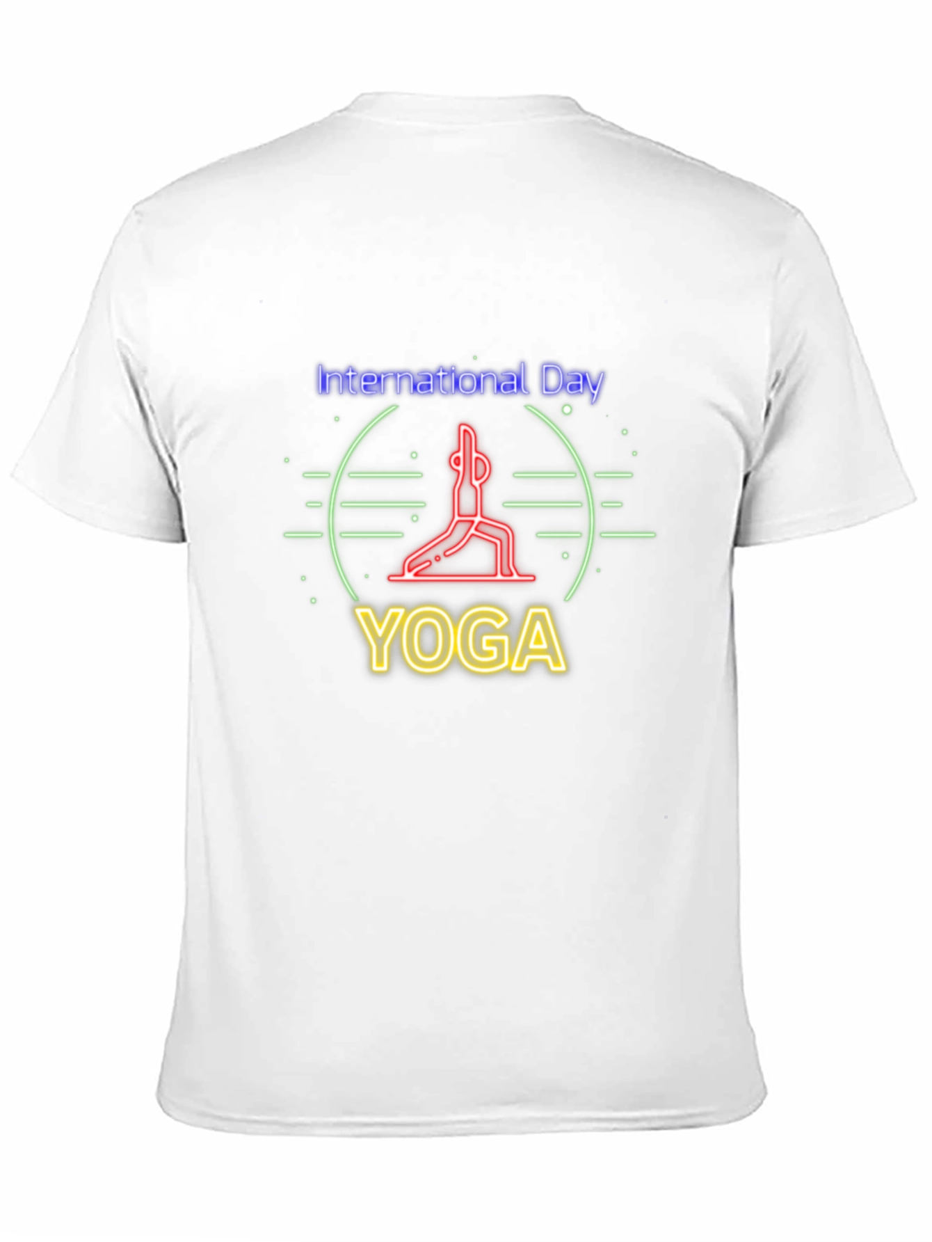 International Yoga Day T-Shirt - Black