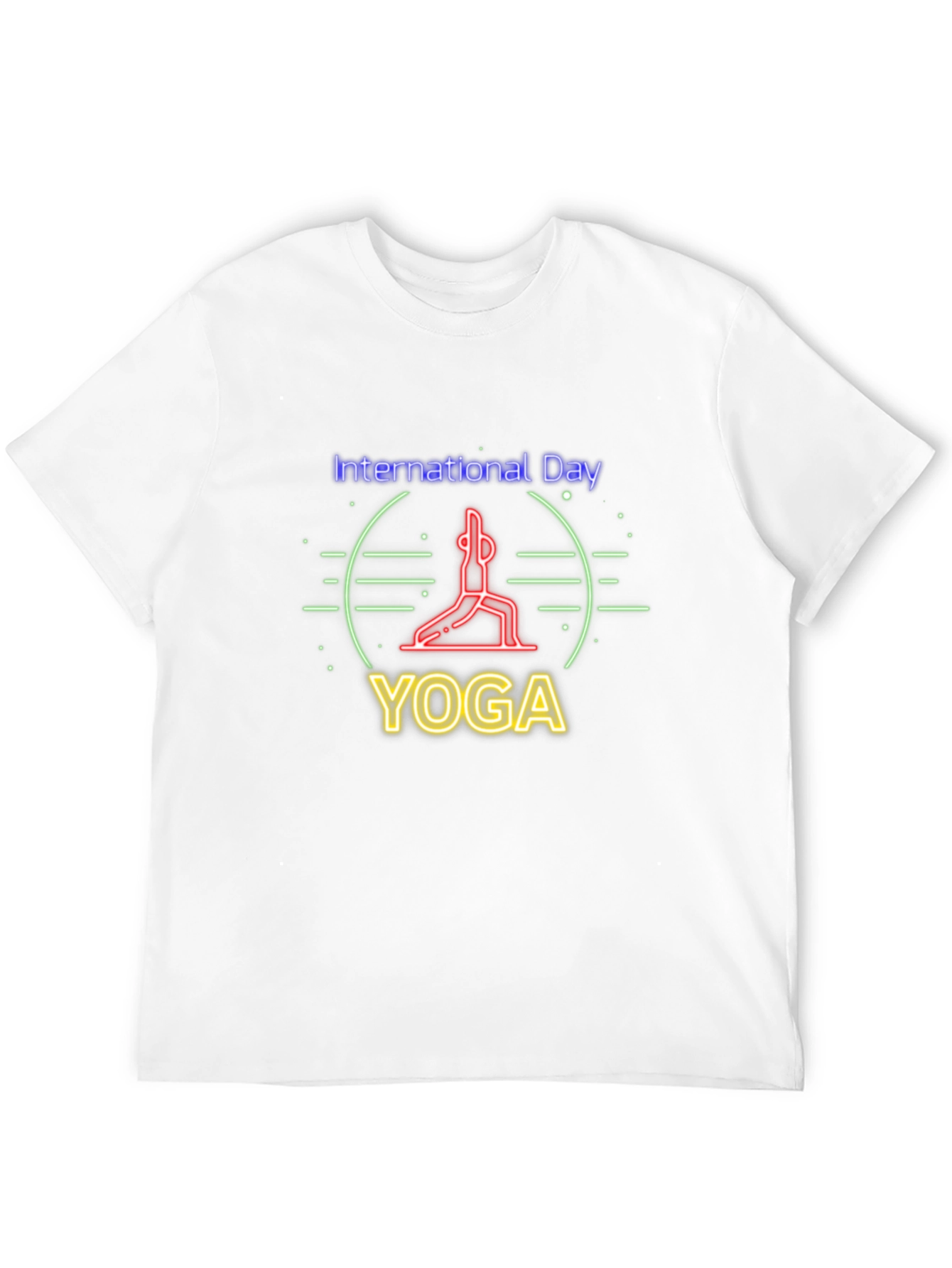 International Yoga Day T-Shirt - Black