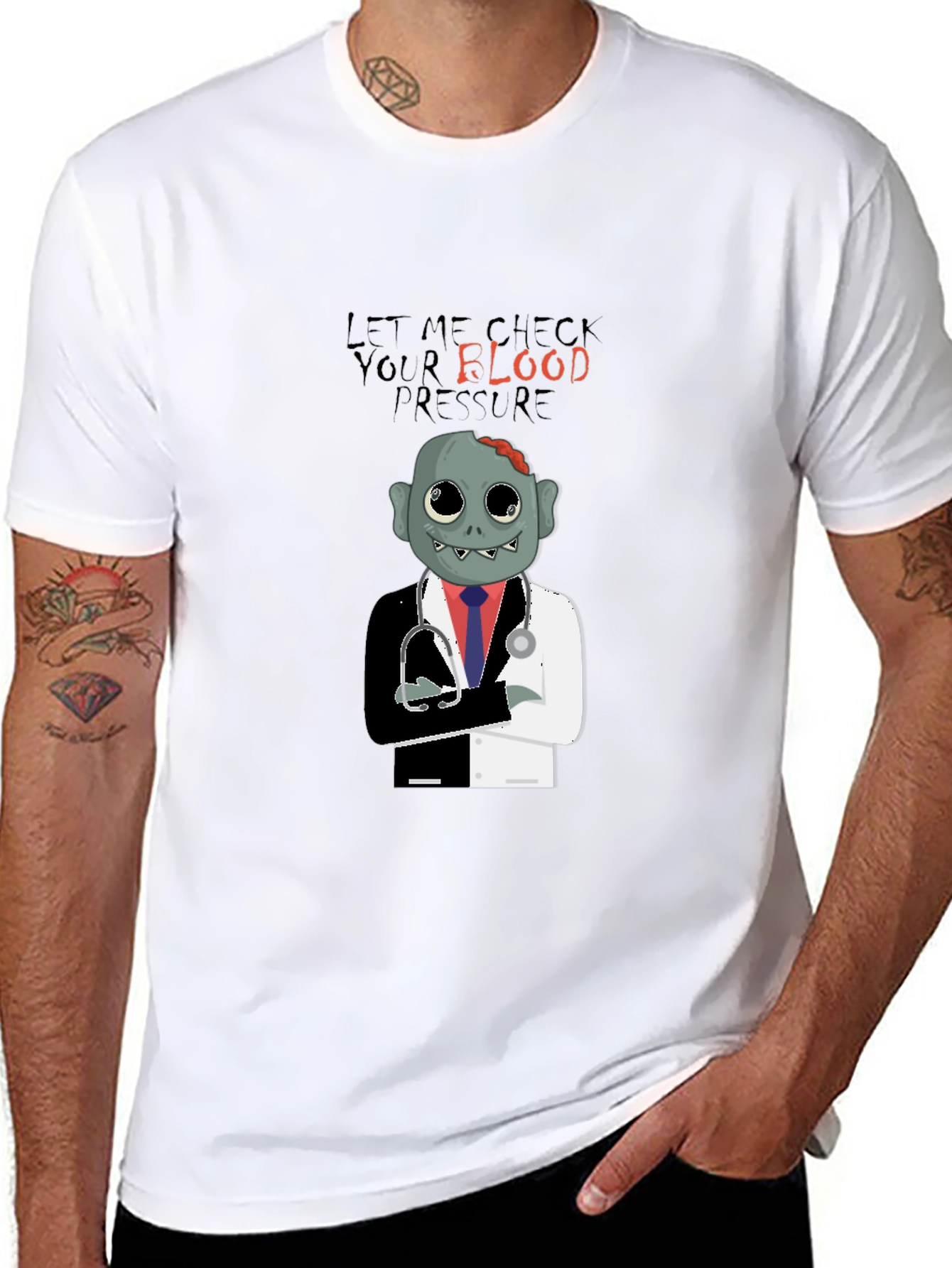 Zombie Doctor Graphic T-Shirt
