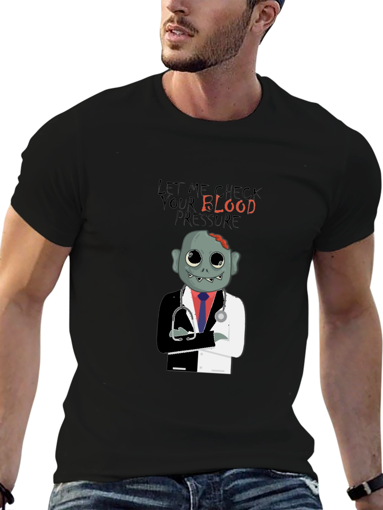 Zombie Doctor Graphic T-Shirt