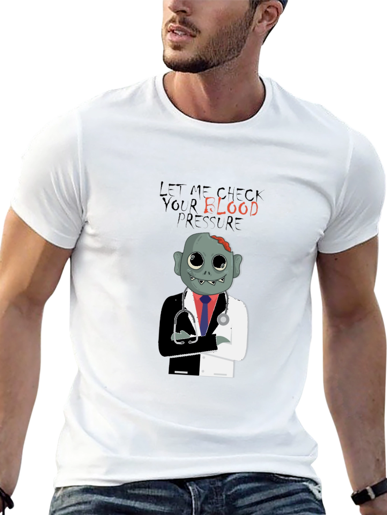 Zombie Doctor Graphic T-Shirt
