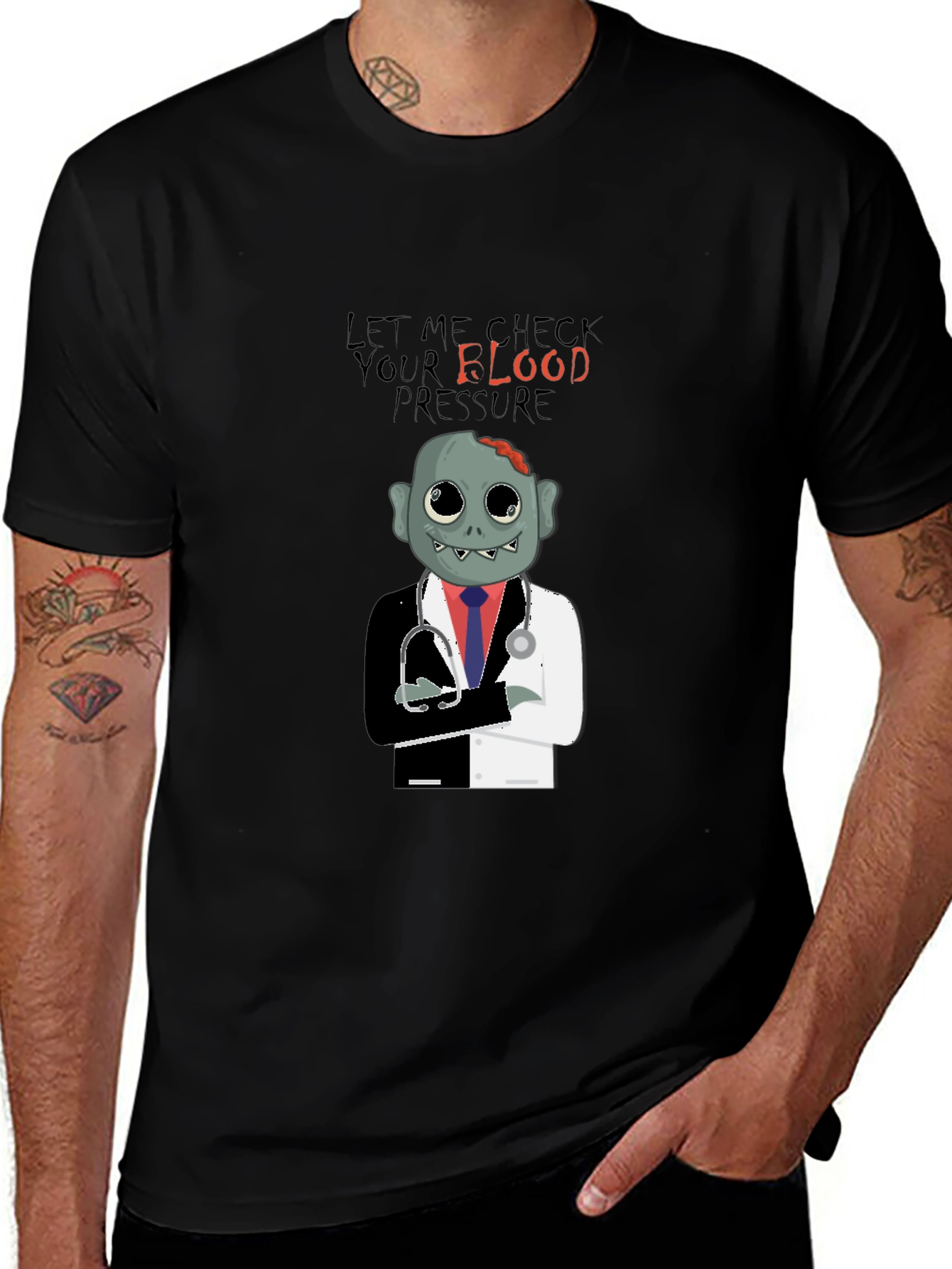 Zombie Doctor Graphic T-Shirt