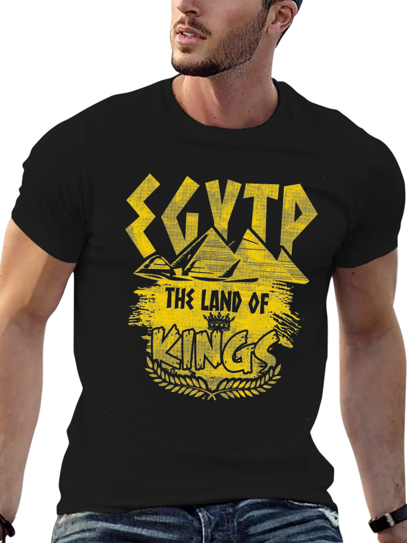Egypt Land of Kings Mens Graphic T-Shirt
