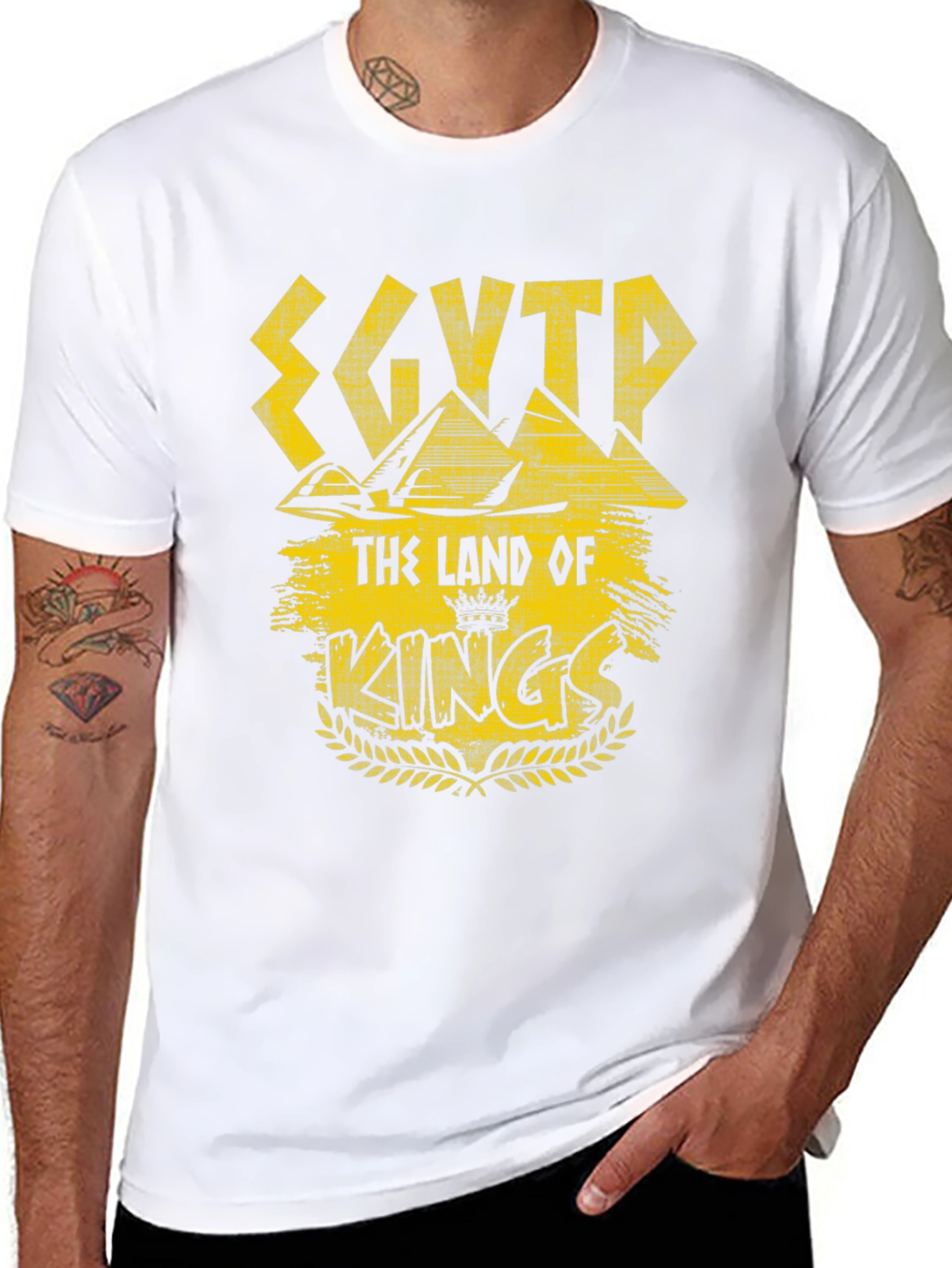Egypt Land of Kings Mens Graphic T-Shirt