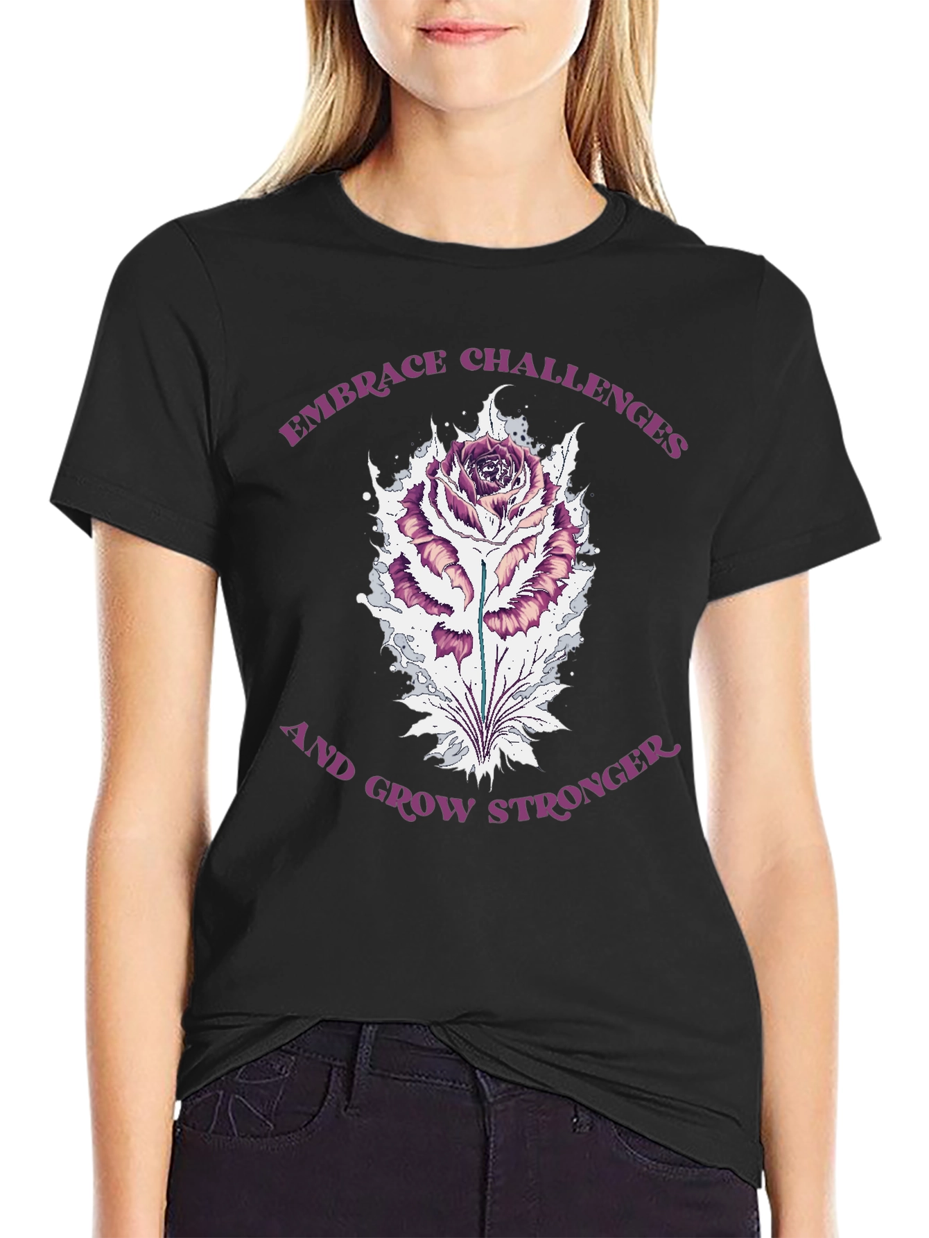 Embrace Challenges Graphic Tee