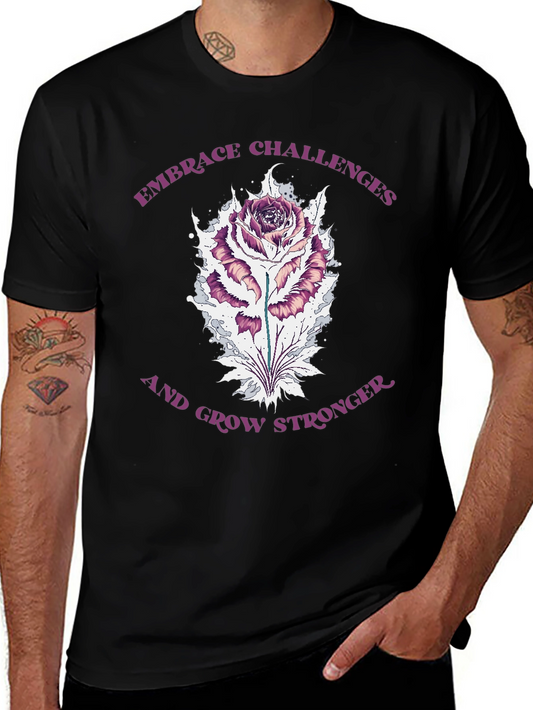 Embrace Challenges Graphic Tee