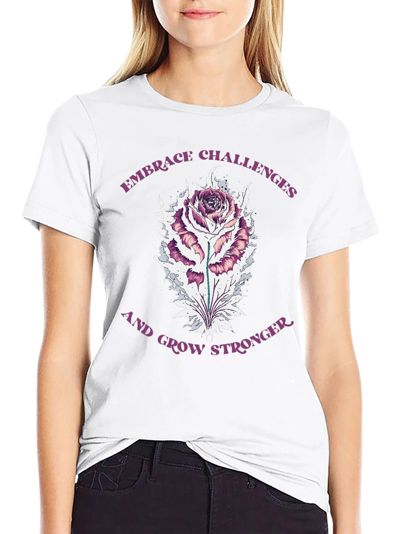 Embrace Challenges Graphic Tee