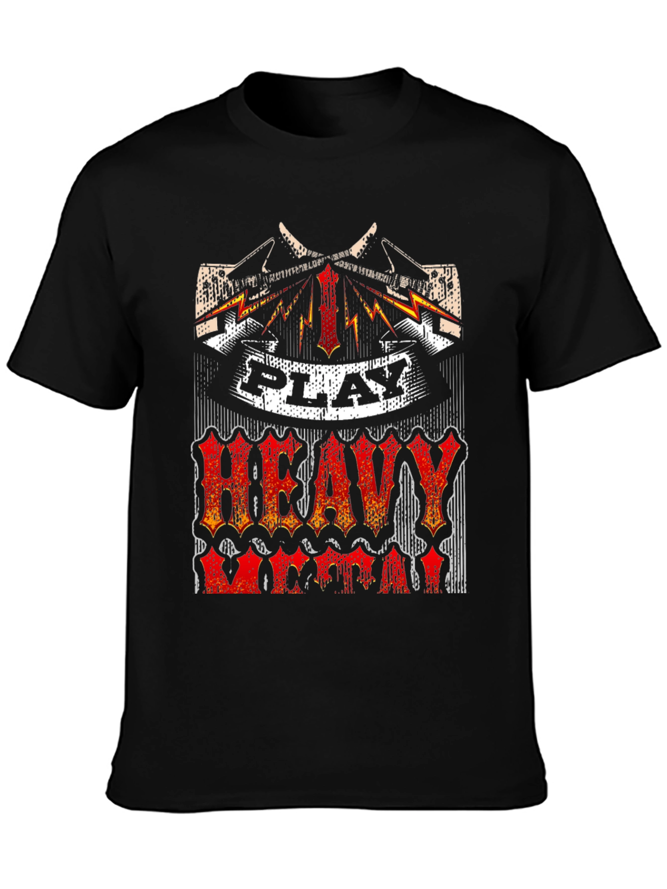 Play Heavy Music Graphic T-Shirt
