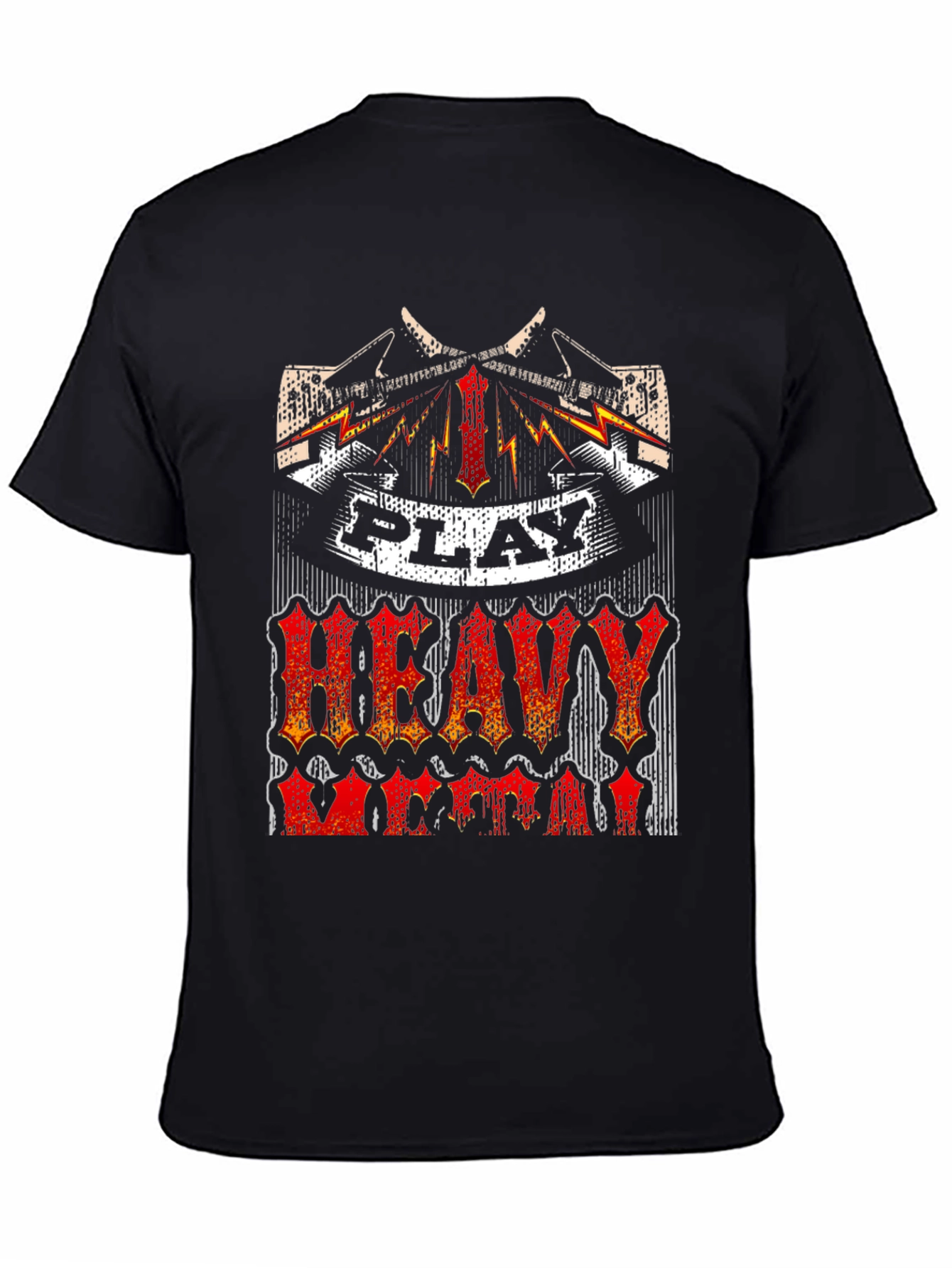 Play Heavy Music Graphic T-Shirt