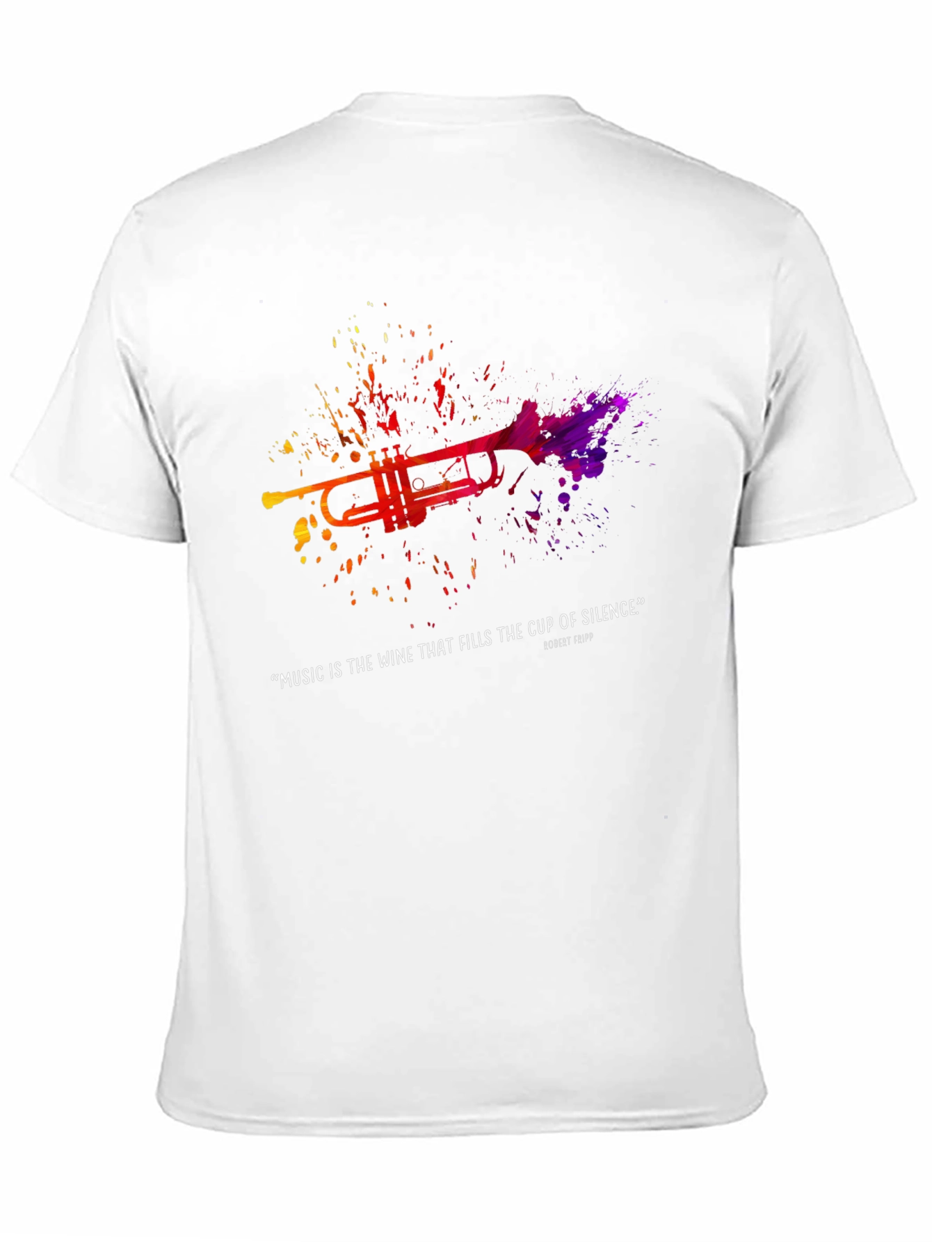 Music is the Wine Trumpet T-Shirt