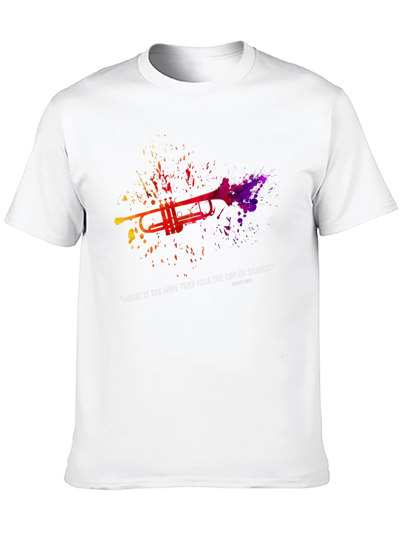 Music is the Wine Trumpet T-Shirt