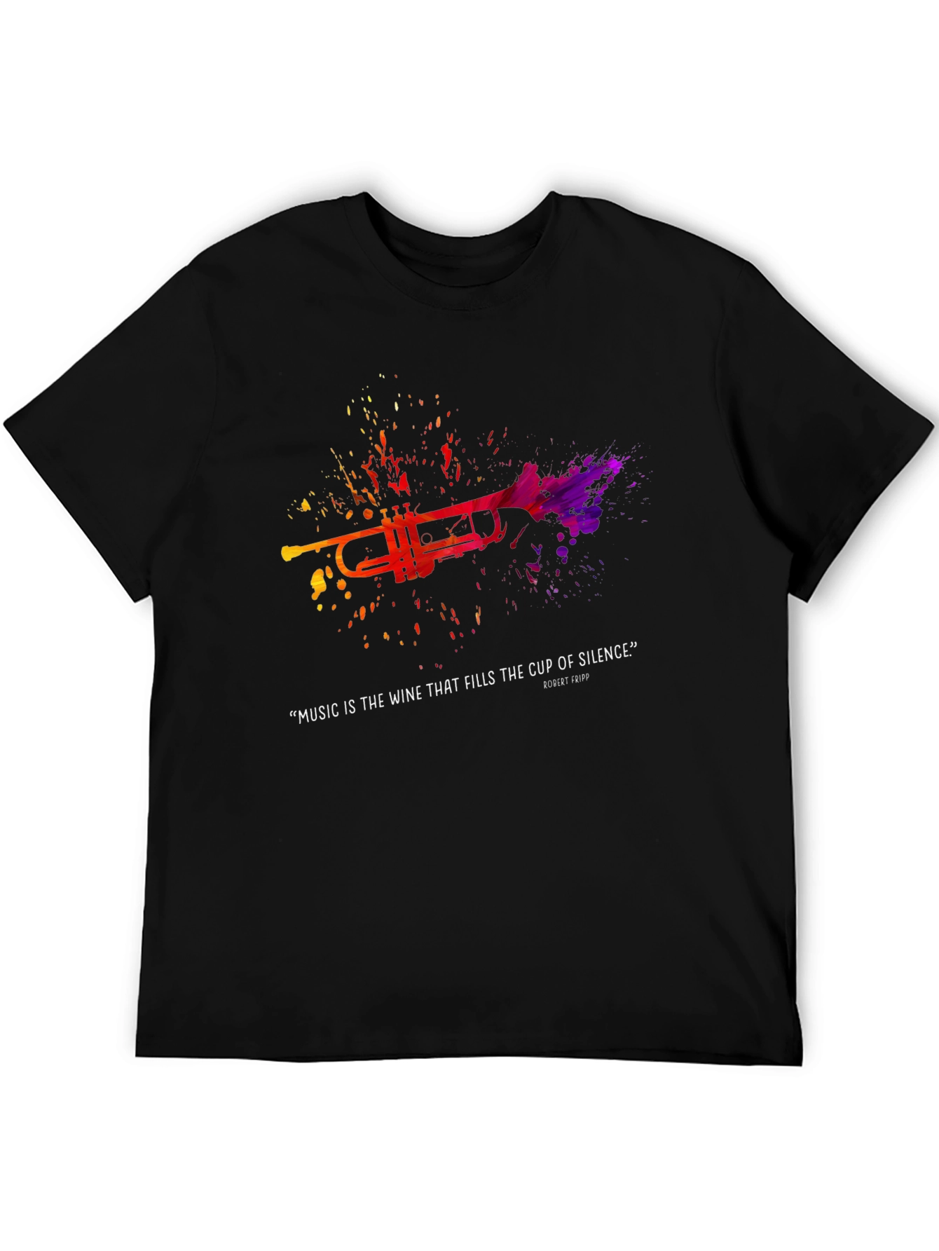 Music is the Wine Trumpet T-Shirt