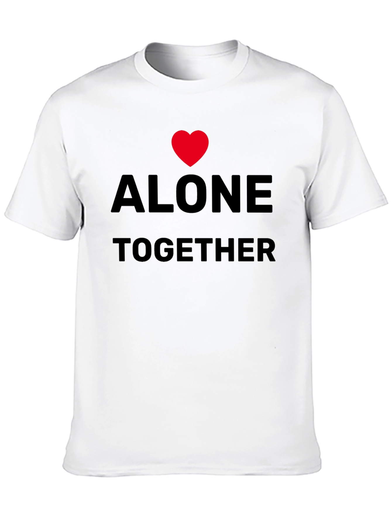 Alone Together Graphic Tee - Soft Cotton Comfort